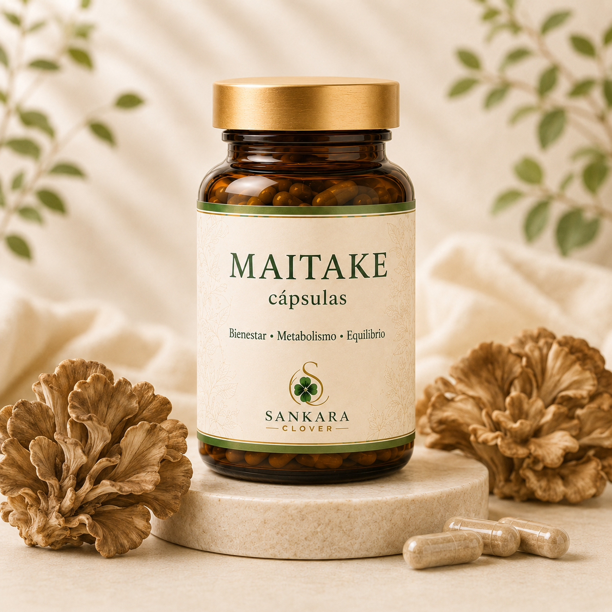 Maitake en Cápsulas | Bienestar, Metabolismo y Equilibrio