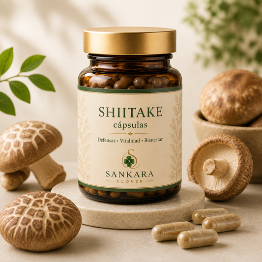 Shiitake en Cápsulas | Defensas, Vitalidad y Bienestar