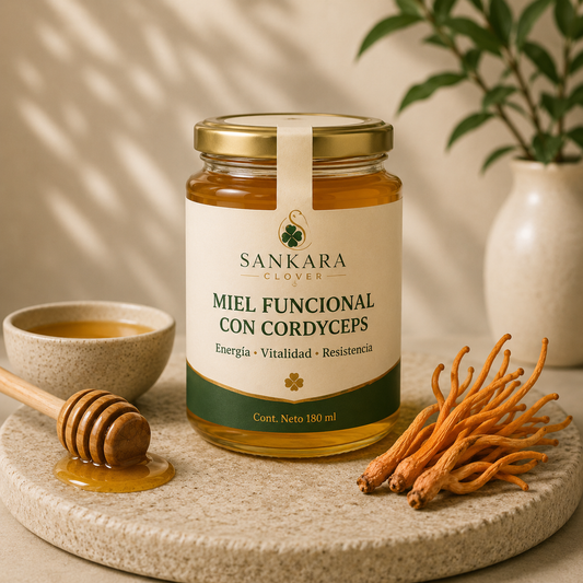 Miel Funcional con Cordyceps | Energía, Vitalidad y Resistencia