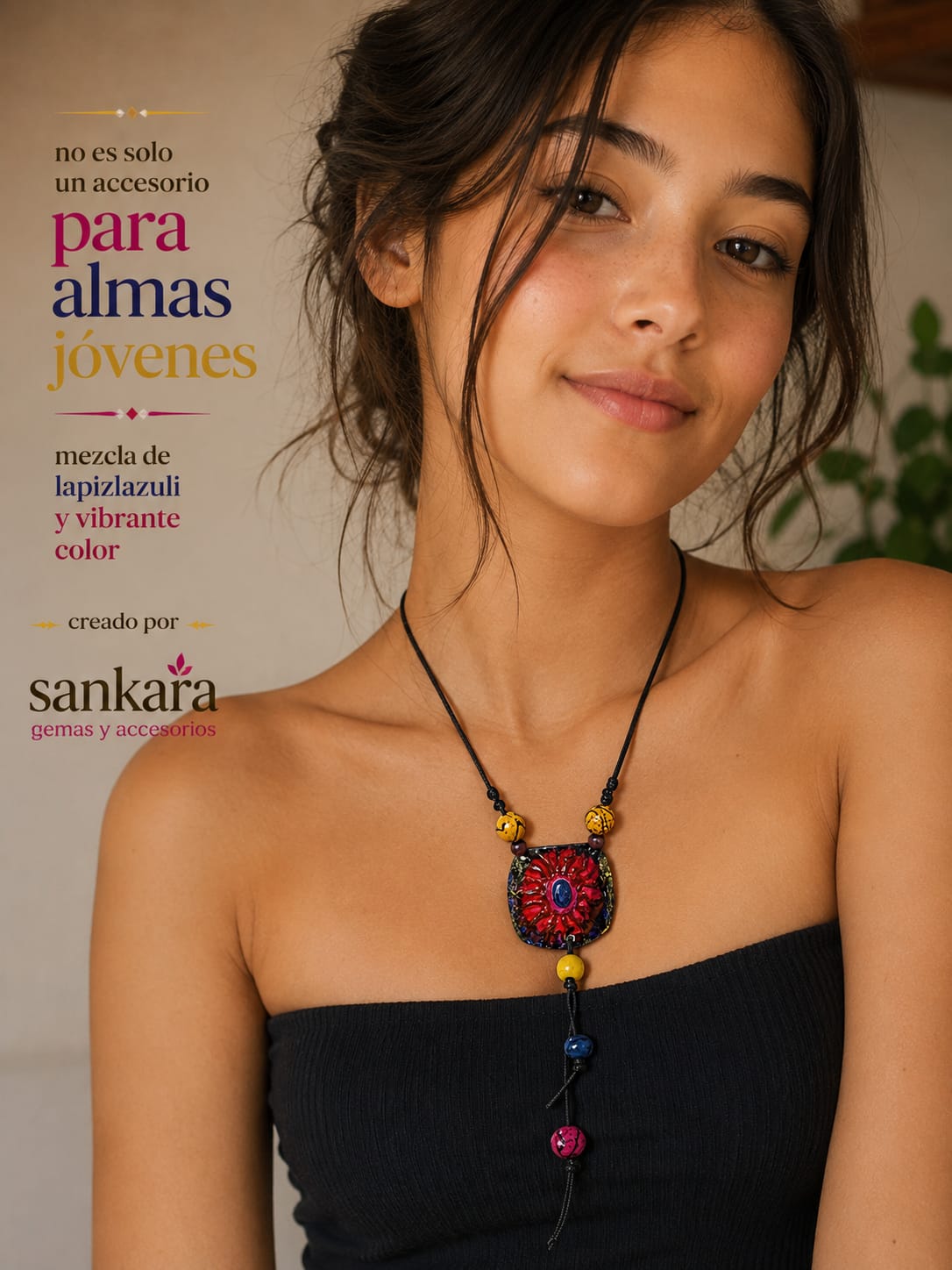 Collar Lapislázuli y Color para Almas Jóvenes